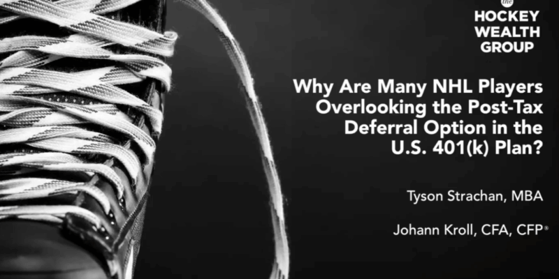 NHL Post-tax Deferral 401k