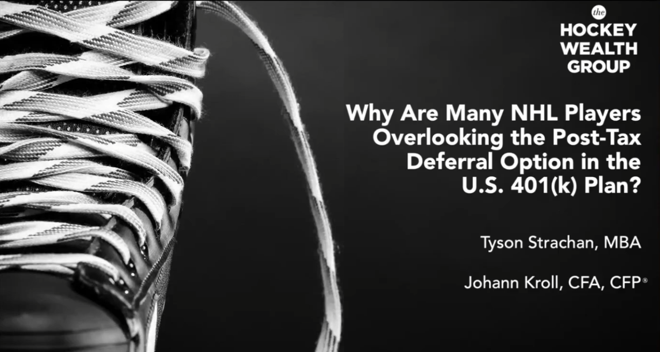 NHL Post-Tax Deferral 401(k) Webinar